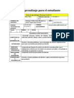 Guía de Aprendizaje Del Docente # 4 - Matematica