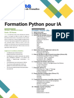 Programme Formation IA Python