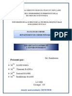 Métaux Lourds Et L'environnement