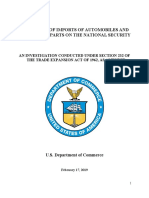 Commerce Dept REDACTED -- Autos 232 Final and Appendix a (July 2021)