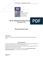 SC21 Manufacturing Excellence Process Overview Dec 2013
