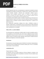 Escala COTE en Terapia Ocupacional | PDF | Toma de decisiones | Aprendizaje