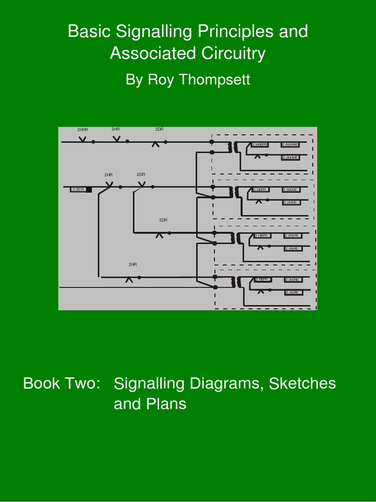 BSPAC Book 2 Signalling Diagrams Sketches and Plans | PDF | Relay | Switch