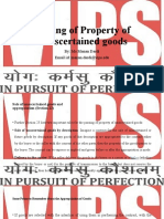 Passing of Property of Unascertained Goods: By: Ms Manan Dardi Email Id: Manan - Dardi@vips - Edu