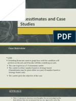 Guesstimates and Case Studies