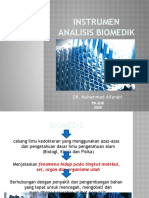 Instrumen Analisis Biomedik