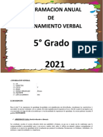 Pci - Pca 5grado Razonamiento Verbal