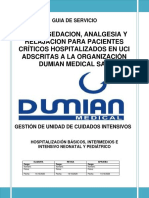 Gs-Guci-031 Guia de Serviciouso de Sedacion, Analgesia y Relajacion para Pacientes Críticos