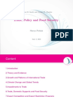 Trade, Policy and Food Security