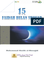 Ebook 15 Faidah Shafar