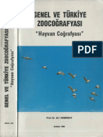 Ali Demirsoy Genel Ve Türkiye Zoocoğrafyası Meteksan Yayınları