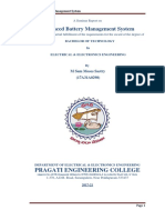 Advanced Battery Management System: Pragati Engineering College