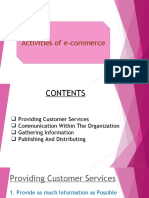 Activities of E-Commerce-2