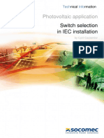 Technical Note - PV Switching IEC Installation Rev 9