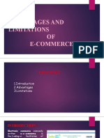 Advantages-Disadvantages of E-Commerce (Group-4)