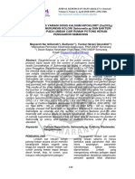 Efektivitas Variasi Dosis Kalsium Hipoklorit (Ca (Ocl) ) Dalam Menurunkan Koloni Salmonella SP Dan Bakteri Penggaron Semarang