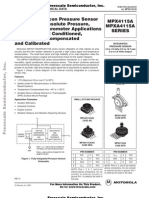 Semiconductor Technical Data: Integrated Pressure Sensor 15 To 115 Kpa (2.2 To 16.7 Psi) 0.2 To 4.8 Volts Output