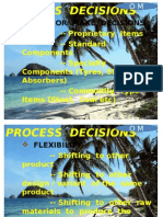 Process Decisions: Buy or Make Decisions