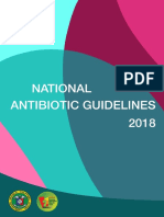 National Antibiotic Guidelines 2018