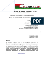 La Nube, Una Plataforma Alternativa en Una Organización Educativa