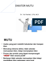 1 B. Indikator Mutu - Pelayanan