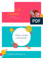 Sickle Cell Anemia: Presented By: Llandino, Joy Danielle F