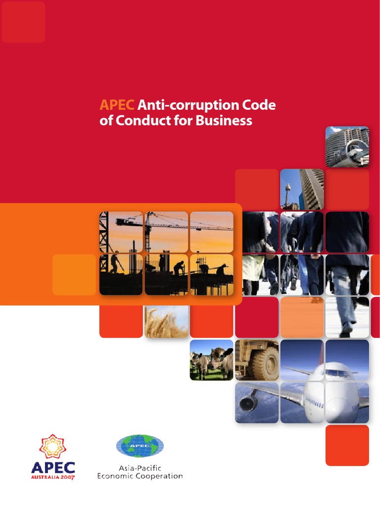 APEC Anti-Corruption Business Code | PDF | Bribery | Audit Committee
