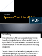 Spatial interelationship in a hospital