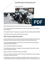 Why Using Kelley Blue Book For Selling Motorcycleskyttu