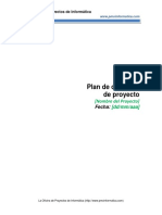 ZPMOInformatica Plan de Direccion de Proyecto Plantilla