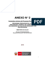 Prevencion y Manejo de Condiciones Secundarias de Salud en Personas Con Discapacidad