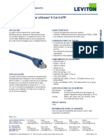 PatchCord UTP Cat6