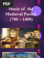 Music of The Medieval Period