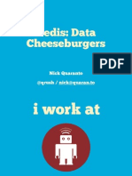Redis: Data Cheeseburgers