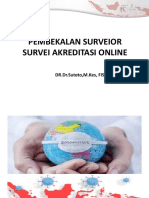 Pembekalan Surveior - DR Sutoto