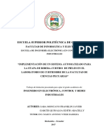 Escuela Superior Politécnica de Chimborazo: Escuela de Ingeniería Electrónica en Control Y Redes Industriales