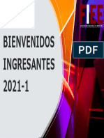 Bienvenidos Ingresantes 2021-1