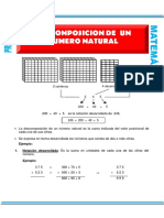 Descomposicion Del Numero Natural Primaria