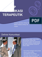 Konsep Komunikasi Terapeutik