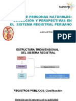 Evolucion de Registros Juan Justino Ramos Chavez