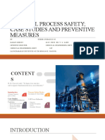 Chemical Process Safety Case Studies and Preventive Measures
