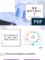 HR 302 HR Metrics Examples