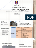 BCT643 CLO3 (Sample) Online Slide Presentation 30% - Maintenance & Repair