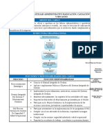 Auxiliar Administrativo Radicacion, Causa y Recaudo