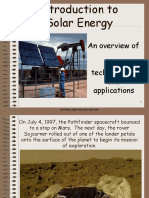 An Overview of The Technologies and Applications: Solar Wonders, ©2007 Florida Solar Energy Center
