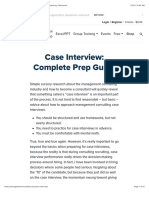 Case Interview: Complete Prep Guide - Expert Case Coaching - Resources