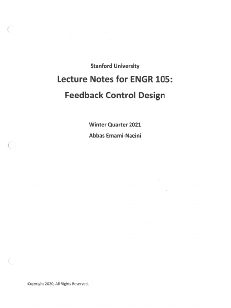 Course Notes | PDF | Computer Science | Telecommunications Engineering