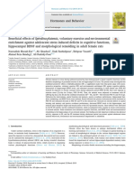 Beneficial Effects of Spirulina Platensis, Voluntary Exercise & Environmental Enrichment Against Adolescent Stress Induced