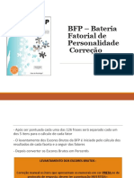 BFP - Como calcular os escores brutos e converter em percentis