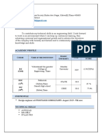 Civil Engineer - Sagar Rane CV